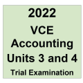 2022 Kilbaha VCE Accounting Trial Examination